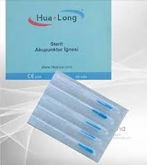 Hua Long Steril Akupunktur İğnesi 0.35x75mm 200 Adet