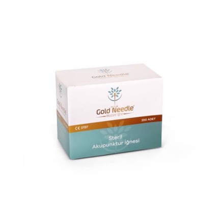 Gold Needle Akupunktur Kuru İğne(0.25*0.30 mm)